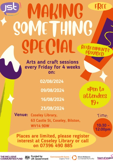 Coseley Library - Making Something Special